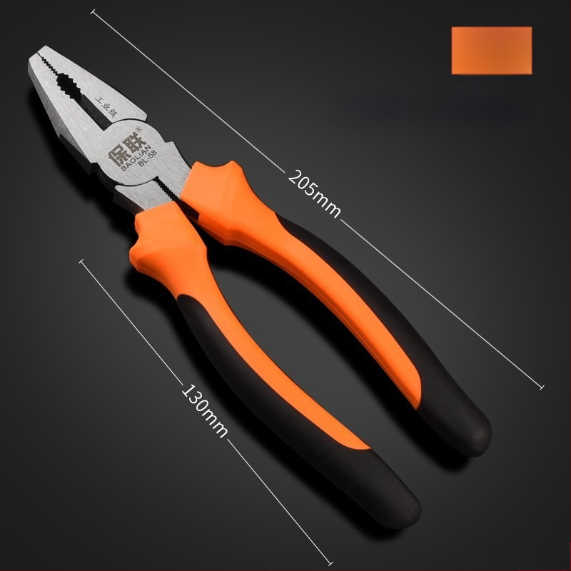 Клещи с игловиден нос и диагонален нос за електротехници, спестяващи усилия, индустриално качество, ръчни клещи