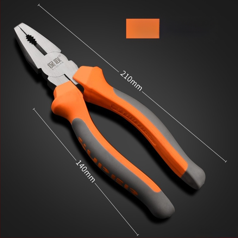 Клещи с игловиден нос и диагонален нос за електротехници, спестяващи усилия, индустриално качество, ръчни клещи