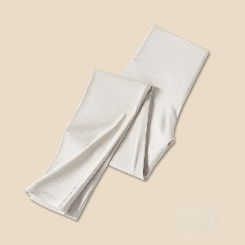 Moterims aukštos juosmens medvilniniai leggingai – kūno formavimas, pilvo kontrolė, šilta, be siūlių (95–100% medvilnės)