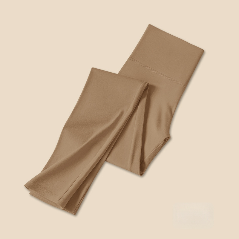 Moterims aukštos juosmens medvilniniai leggingai – kūno formavimas, pilvo kontrolė, šilta, be siūlių (95–100% medvilnės)