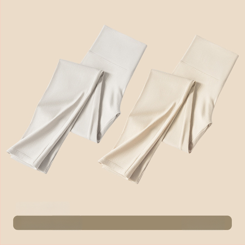 Moterims aukštos juosmens medvilniniai leggingai – kūno formavimas, pilvo kontrolė, šilta, be siūlių (95–100% medvilnės)