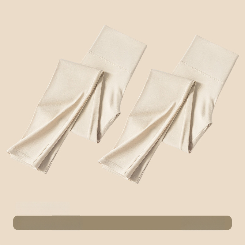 Moterims aukštos juosmens medvilniniai leggingai – kūno formavimas, pilvo kontrolė, šilta, be siūlių (95–100% medvilnės)