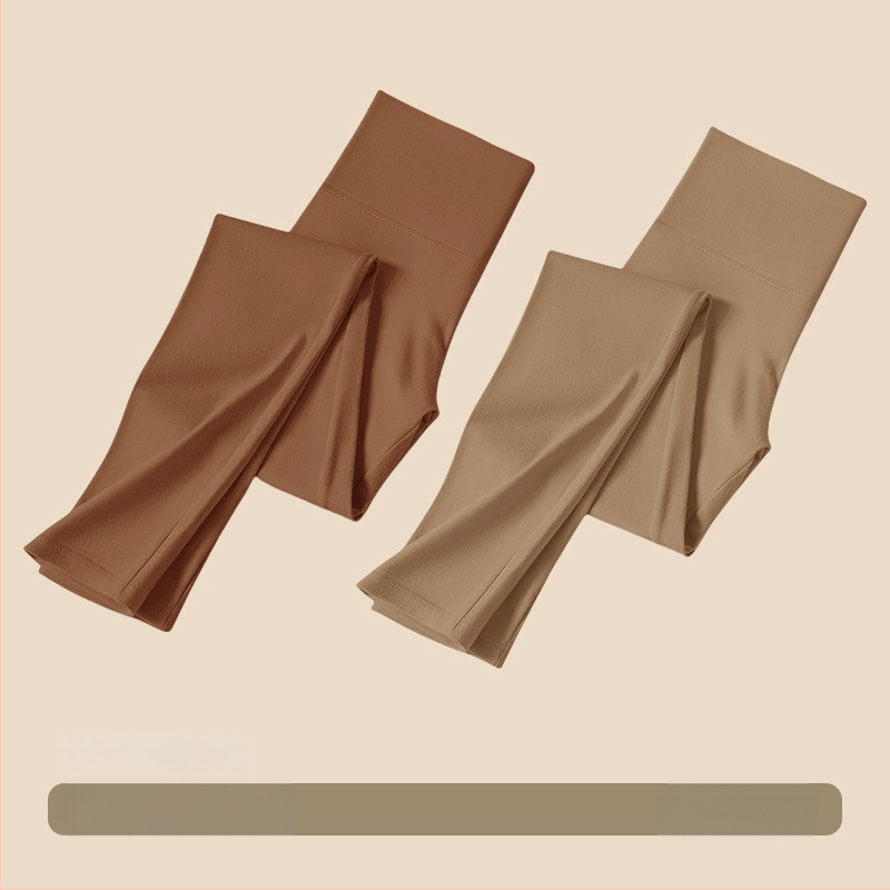 Moterims aukštos juosmens medvilniniai leggingai – kūno formavimas, pilvo kontrolė, šilta, be siūlių (95–100% medvilnės)