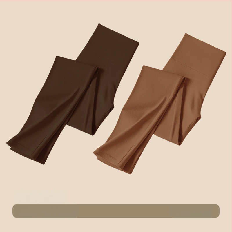 Moterims aukštos juosmens medvilniniai leggingai – kūno formavimas, pilvo kontrolė, šilta, be siūlių (95–100% medvilnės)