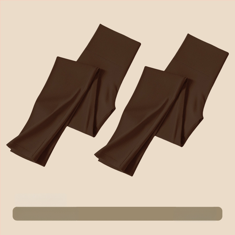 Moterims aukštos juosmens medvilniniai leggingai – kūno formavimas, pilvo kontrolė, šilta, be siūlių (95–100% medvilnės)