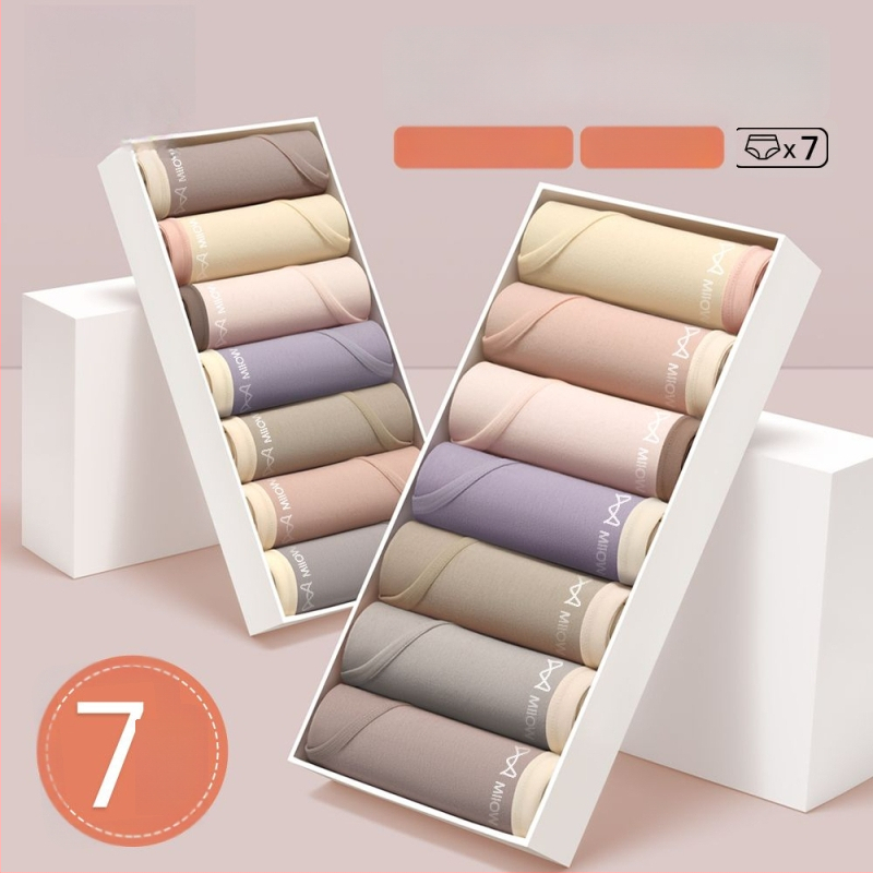 Női antibakteriális pamut alsónemű középmagas derékkal, légáteresztő pamut a lágyéknál, 90–95% pamut, kényelmes háromszög fazon