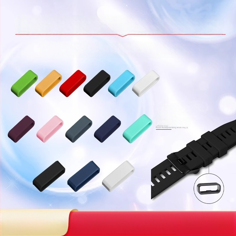 Silikoninis dirželis su sagtimi Huawei B6/B7 ir Xiaomi Mi Band 8/7 Pro – paprastas stilius