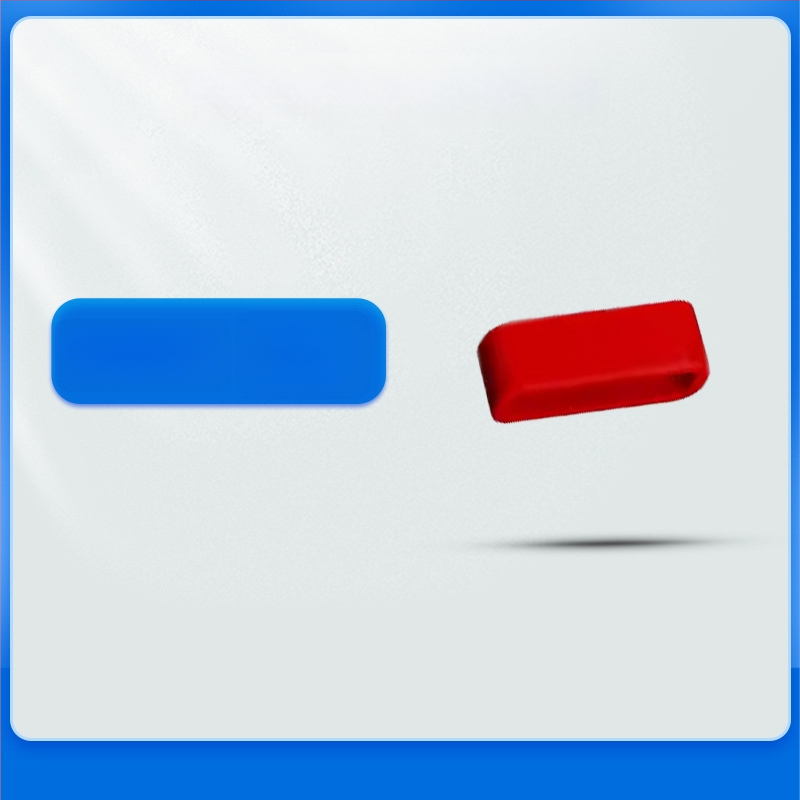 Silikoninis dirželis su sagtimi Huawei B6/B7 ir Xiaomi Mi Band 8/7 Pro – paprastas stilius