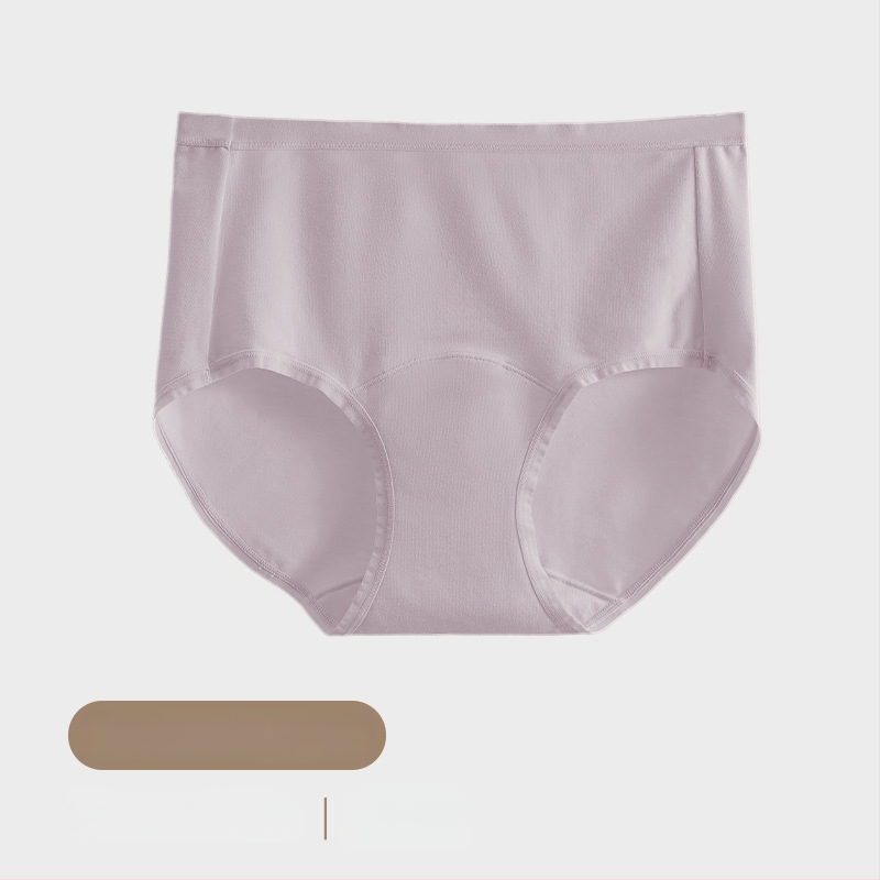 Дамски памучни бикини с средна талия — дишащи и антибактериални, плетена материя, основен състав 90–95% памук, подплата в чатала от памук