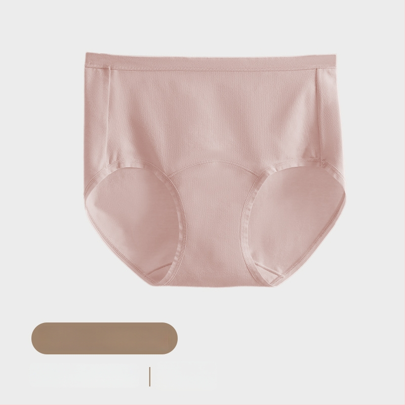 Дамски памучни бикини с средна талия — дишащи и антибактериални, плетена материя, основен състав 90–95% памук, подплата в чатала от памук