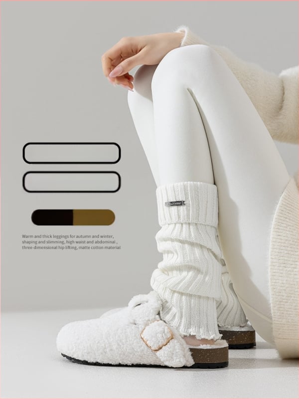 Siltas neilona zeķes ar flīša iekšējo odere sievietēm – siltas, viendabīgs raksts, neilona saturs 70–80%