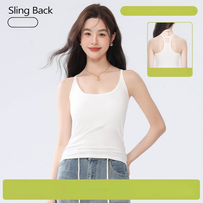 If elegant sievietes top ar dubultām lencēm, slaids siluets, īss garums, vienkrāsains viskozes audums, 90–95% viskoze