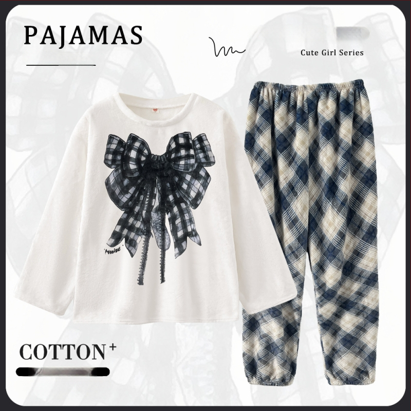 Guļammaises komplekts ar kapuci, animācijas stila, korāla fliessaudums, bieza, apaļš kakls, garas piedurknes