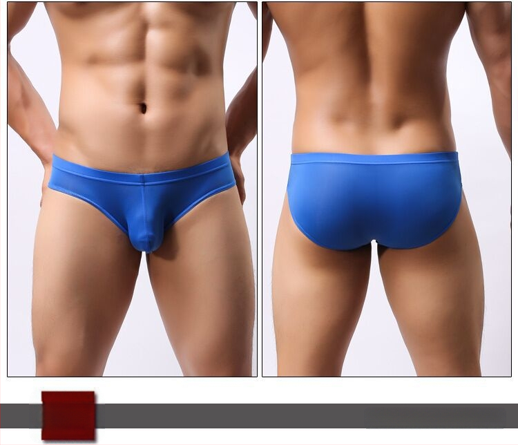 Meeste ice silk aluspüksid U‑convektsiooni disainiga, hingavad, lihtsa kudumisega kangas, peamine materjal Nylon 80–90%