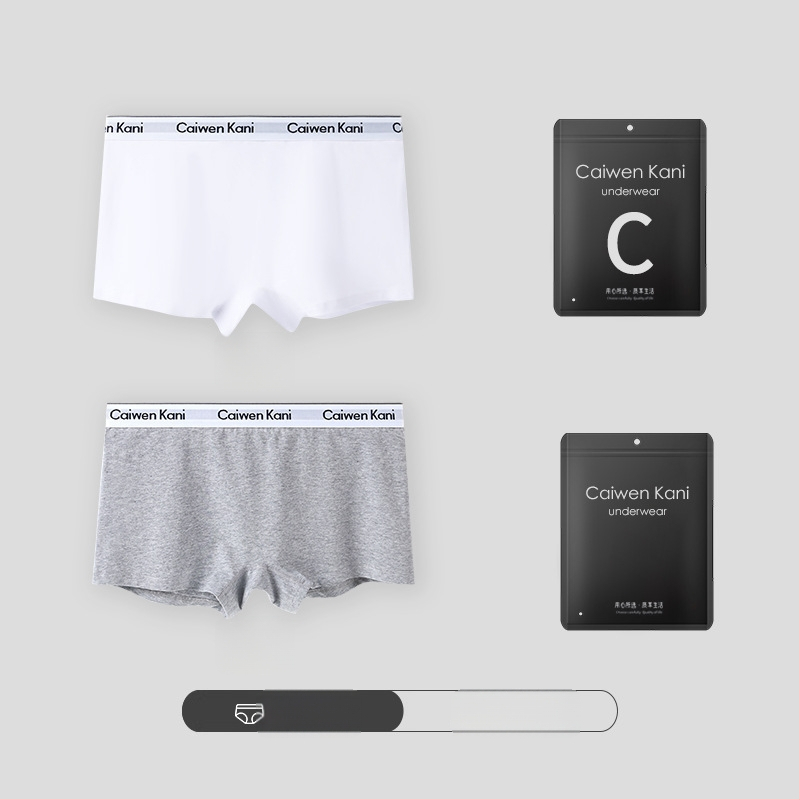 Дамски памучни боксерки безшевни, дишащи, средна талия