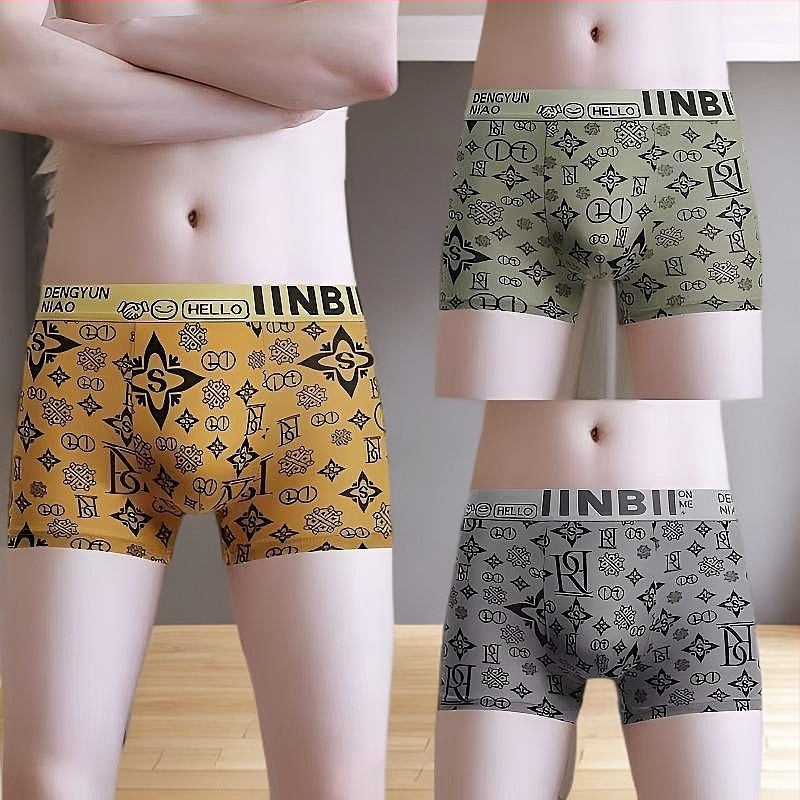 Vyrų boxer šortai, antibakteriniai ir kvėpuojantys, 90–95% poliesteris, aukštas liemuo, tinkami visoms sezonoms