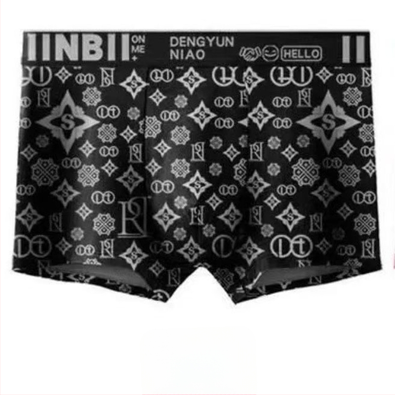 Vyrų boxer šortai, antibakteriniai ir kvėpuojantys, 90–95% poliesteris, aukštas liemuo, tinkami visoms sezonoms