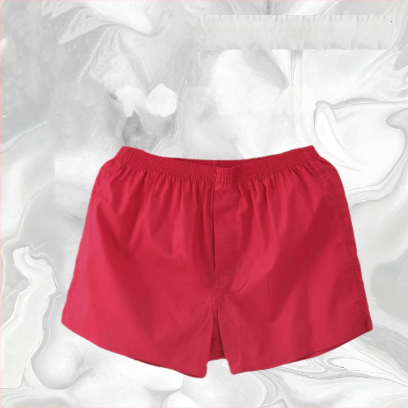 Vyriniai medvilniniai bokseriai, kvėpuojantys, vidutinio liemens, austas audinys, 100% medvilnė