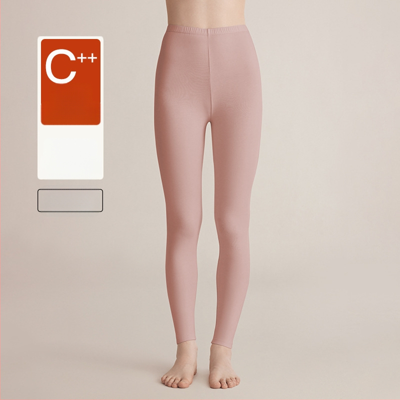 Moterų medvilnės pamatas komplektas: topas su pusiau aukštu kaklu ir ilgomis rankovėmis bei ilgos kelnės, 90–95% medvilnė, 181–200 g/m², šilta, anti-statistinė, anti-piling, vieno sluoksnio