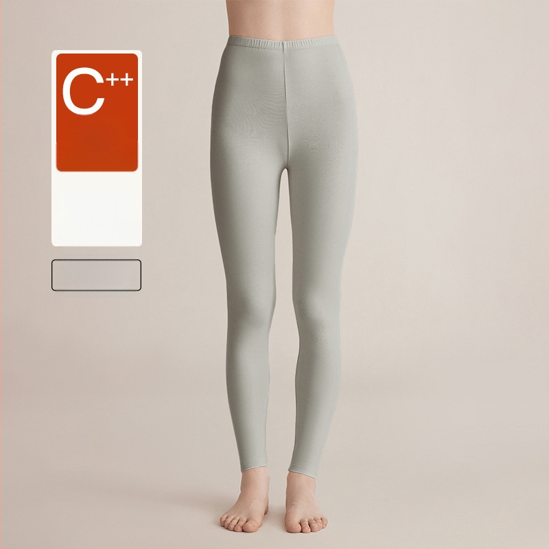 Moterų medvilnės pamatas komplektas: topas su pusiau aukštu kaklu ir ilgomis rankovėmis bei ilgos kelnės, 90–95% medvilnė, 181–200 g/m², šilta, anti-statistinė, anti-piling, vieno sluoksnio