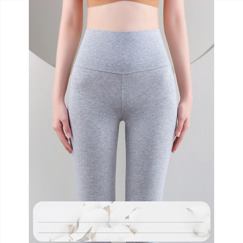 Moterų medvilnės pamatas komplektas: topas su pusiau aukštu kaklu ir ilgomis rankovėmis bei ilgos kelnės, 90–95% medvilnė, 181–200 g/m², šilta, anti-statistinė, anti-piling, vieno sluoksnio