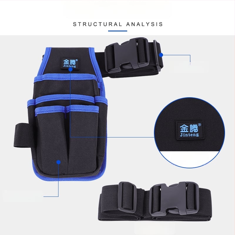 Чанта с двойнослойна оксфордова тъкан, водоустойчива, многофункционална за монтаж на филми и тапети