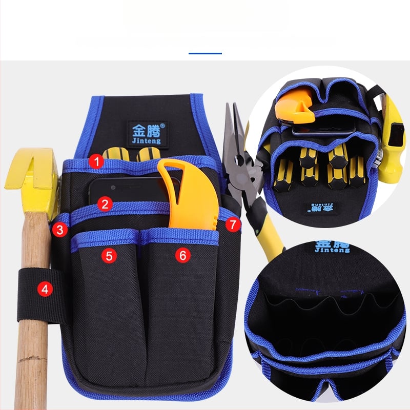 Чанта с двойнослойна оксфордова тъкан, водоустойчива, многофункционална за монтаж на филми и тапети