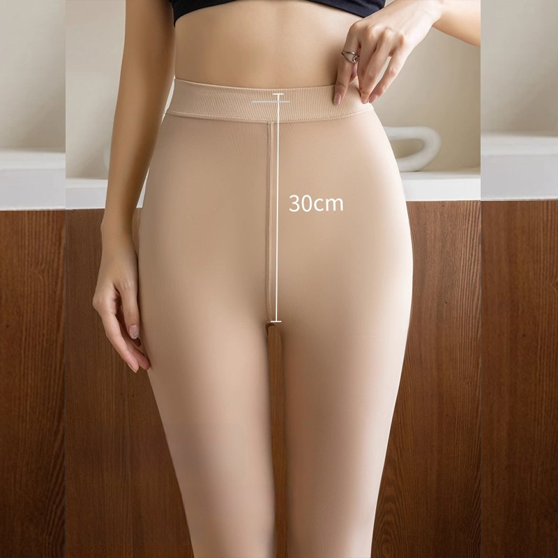 Colanți modelatori din nylon, cu efect de picioare goale, invizibili, anti-agățare, compresie