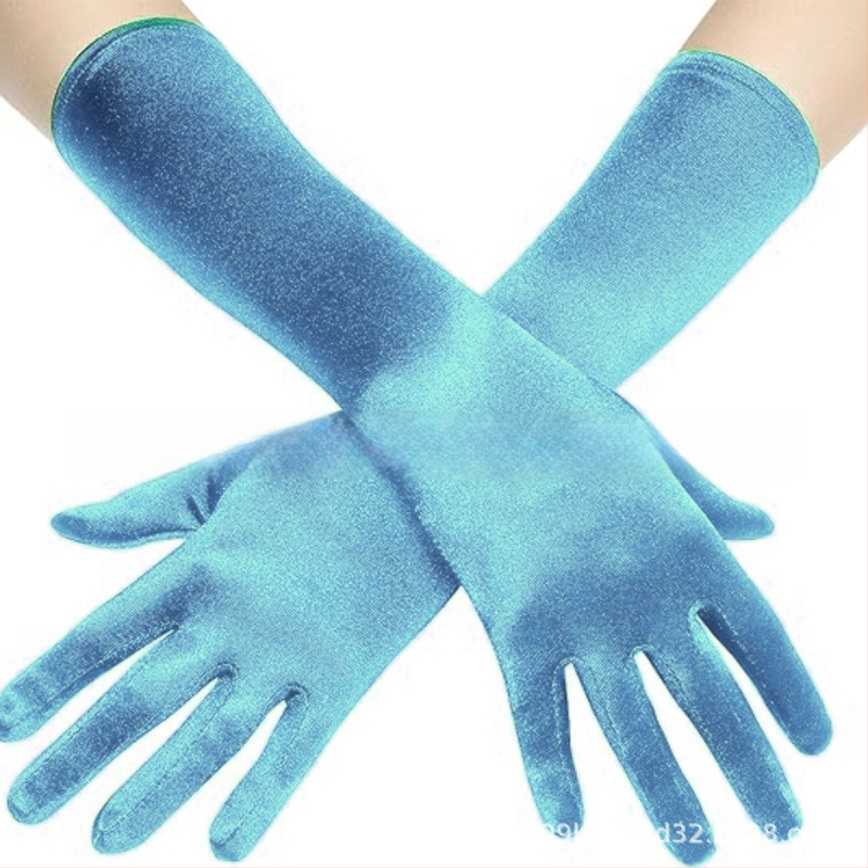 Cosplay pirštinės iš audinio, rankų darbas, 1920-ųjų stilius, kostiumo aksesuaras