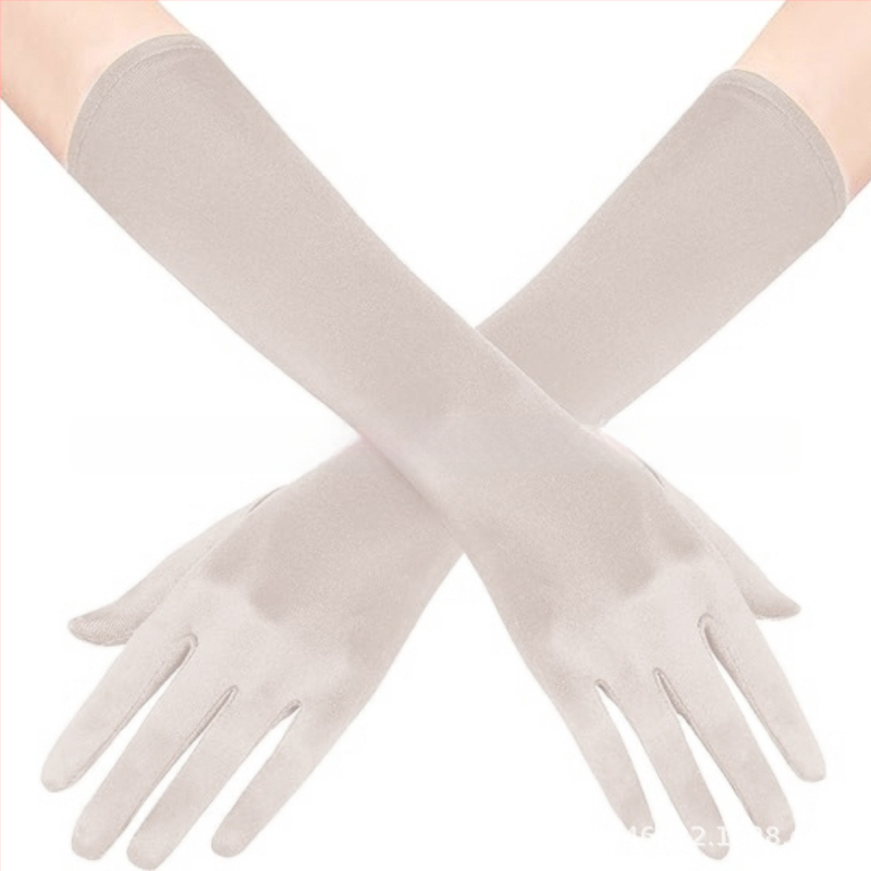 Cosplay pirštinės iš audinio, rankų darbas, 1920-ųjų stilius, kostiumo aksesuaras