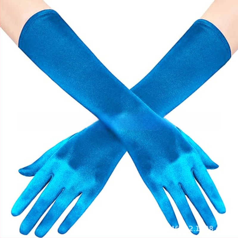 Cosplay pirštinės iš audinio, rankų darbas, 1920-ųjų stilius, kostiumo aksesuaras