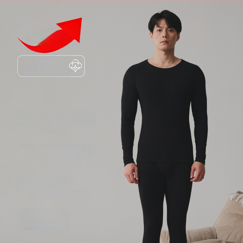 Terminis pagrindinis komplektas porai: ilgomis rankovėmis viršutinė dalis ir kelnės, 90–95% medvilnė, storis 251–300 g/m², antibakterinis, šiltas, ruduo 2024