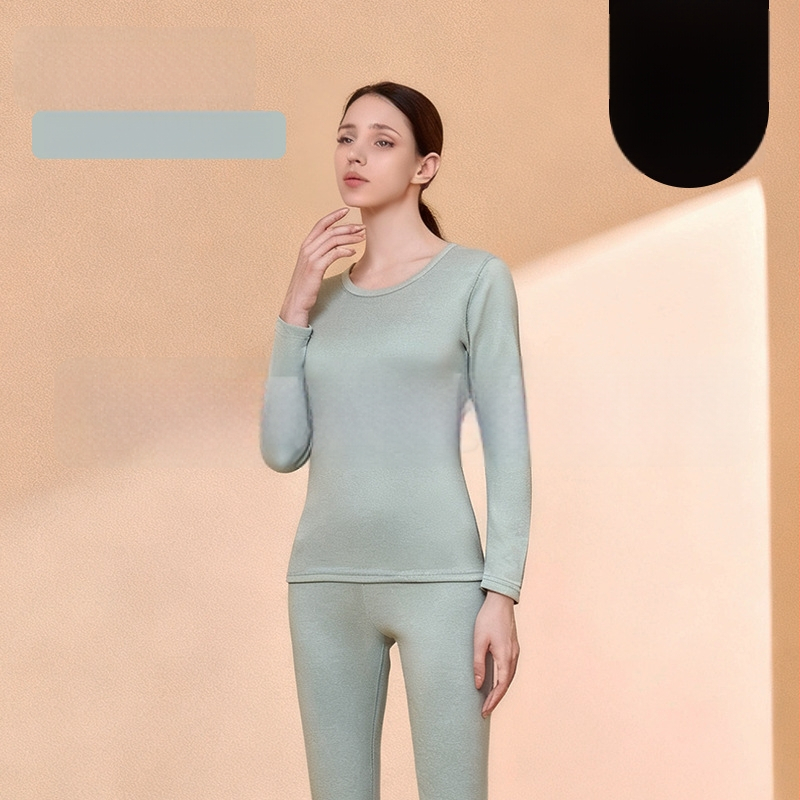 Unisex terminis apatinių drabužių komplektas baziniam sluoksniui — kvėpuojantis, kūno formavimas, elastingumas, išlaiko šilumą, be siūlių, poliesterio pluoštas 201–250 g/m²