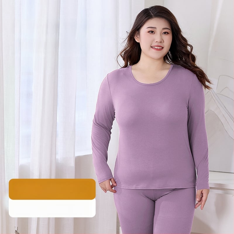 Moterų rudens termo komplektas iš Modal (viskozės), pagrindinis audinys 95% Modal, įdaila Modal 90%, plonas, siauras kirpimas, pagrindinis sluoksnis