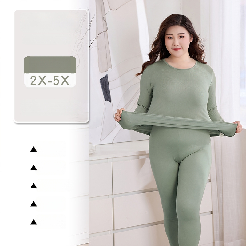 Moterų rudens termo komplektas iš Modal (viskozės), pagrindinis audinys 95% Modal, įdaila Modal 90%, plonas, siauras kirpimas, pagrindinis sluoksnis