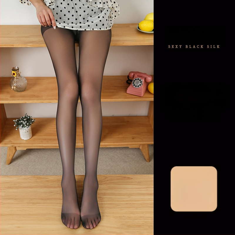 Dresuri: 0D ultra-subțiri din nailon, cu modelare invizibilă și anti-zgâriere – negru solid