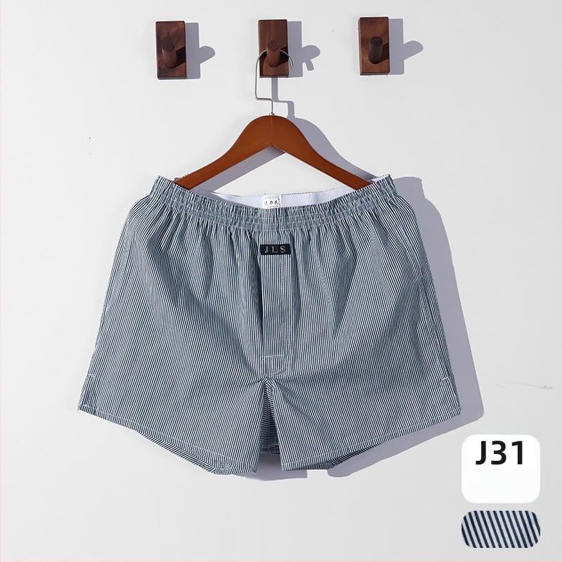 Meeste puuvillased lahtised aluspüksid — 100% puuvill, 40-niidiline kangas, hingavad, keskmine vöökoht, üheosaline disain