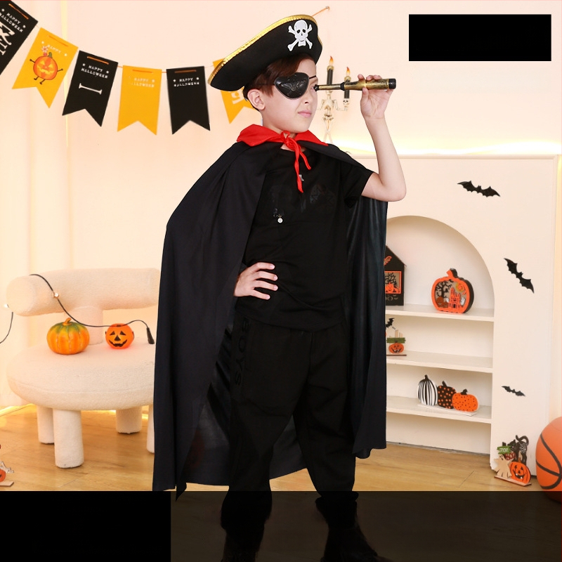 Σετ Πειρατής για το Halloween: Μάσκα ματιών, Πιστόλι, Καπέλο Πειρατή — Πολυεστέρας, Ραφή, Αξεσουάρ μακιγιάζ κοστουμιού