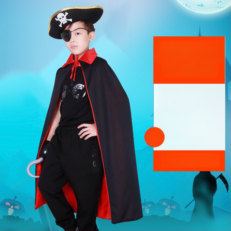 Σετ Πειρατής για το Halloween: Μάσκα ματιών, Πιστόλι, Καπέλο Πειρατή — Πολυεστέρας, Ραφή, Αξεσουάρ μακιγιάζ κοστουμιού