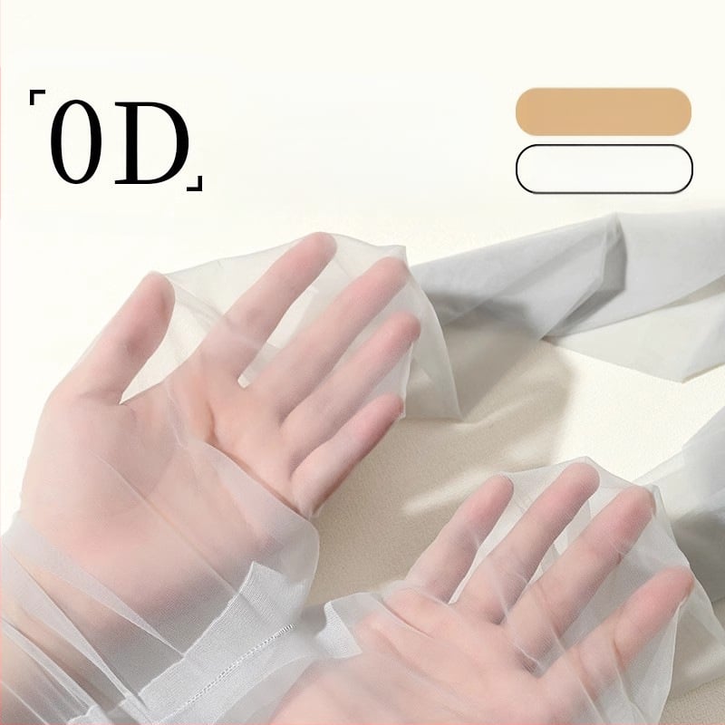 Ултра тънки найлонови чорапогащи с незабележим оформящ ефект, 0D денер, едноцветен модел