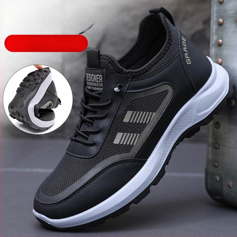 Meeste igapäevased tossud, tekstiilülemine, pehme tald, libisemiskindlad, kevad- ja sügisperioodiks