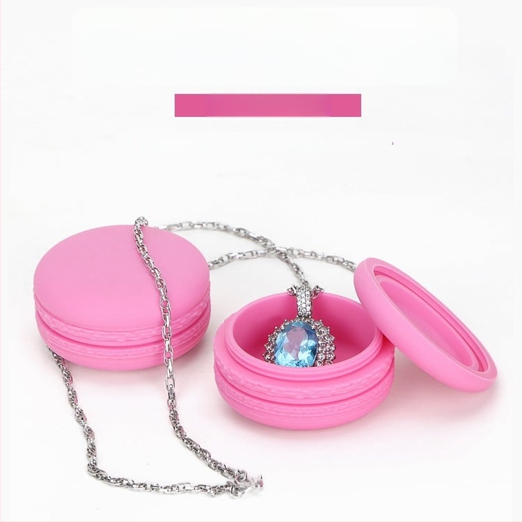 Macaron juvelieru kastīte — mīksts silikons, relaksēts stils, modelis Macaron