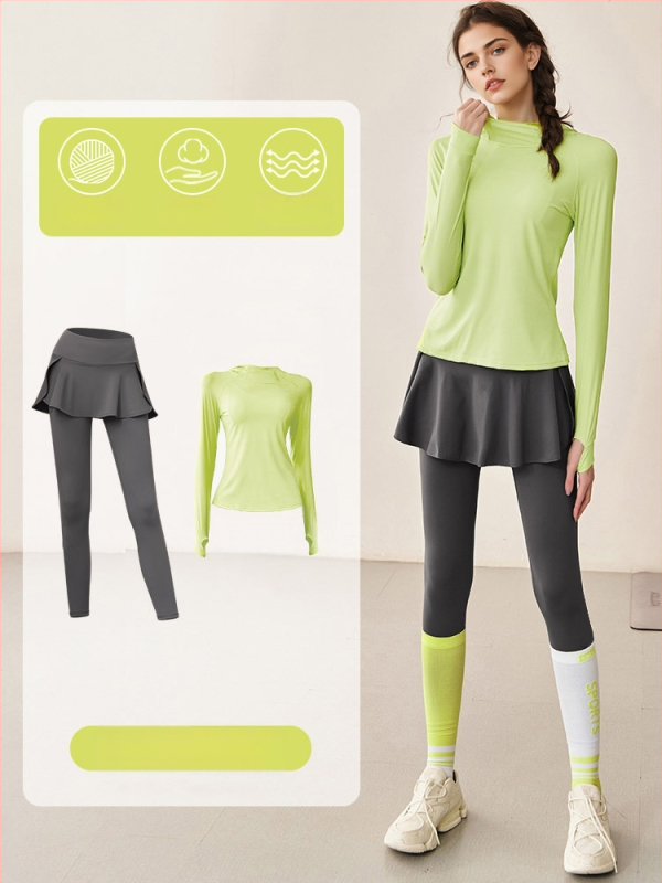 Naiste treeningpüksid kõrge vöökoht, puusade tõstmine, kõhu kontroll, kiire kuivamine ja hingavus