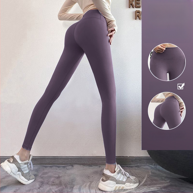 Naiste tihedad fitnesspüksid – Ühtne muster, Polüesteri segu (82,5% polüester), Vooder polüester; Sobib jooksmisele, treeningutele ja rattasõidule