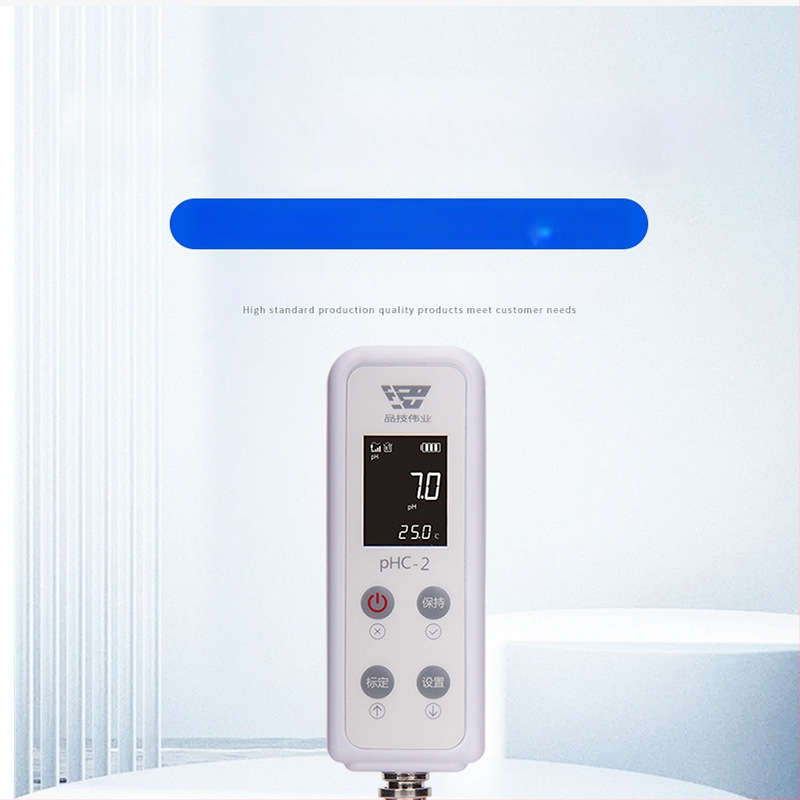 Лабораторен pH измервател в стил писалка, високопрецизен тестер за pH с LCD/LED дисплей, интерфейс BNC, захранване DC 1.5V, автоматична калибрация 1–3 точки