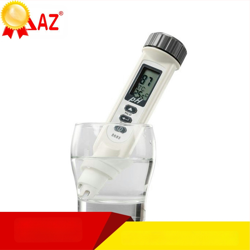 Hengxin AZ8685 nagy pontosságú hordozható pH mérő laboratóriumi használatra