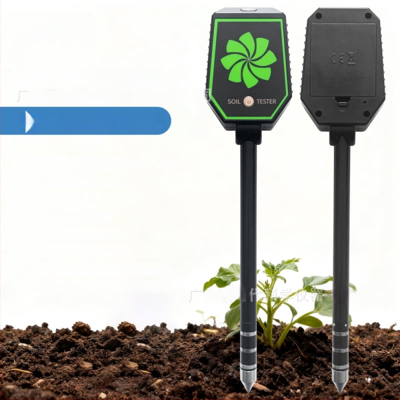 Bluetooth tester tla — osam u jednom: pH, plodnost tla, svjetlo, temperatura i vlaga