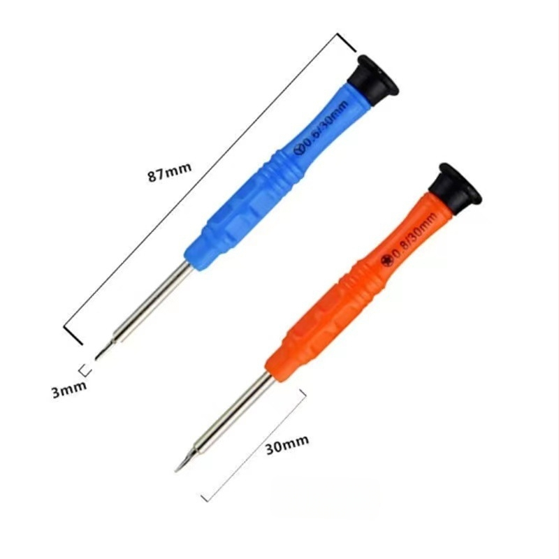 Ezhi комплект отвертки за ремонт на електроника с битове от Cr-V хром ванадий стомана, без изолация, без магнитизъм, тегло 0,005 кг