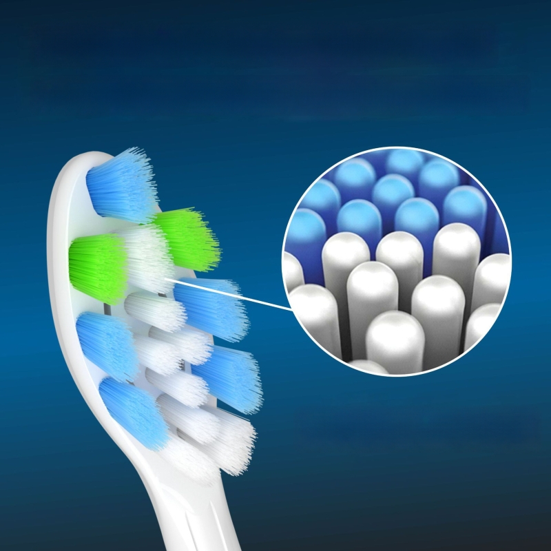 Заместваща глава за електрическа четка Philips HX3/6/9 – ABS+POM, модел PH, 220V, 1W, вакуумна опаковка C-606 диамантен тип