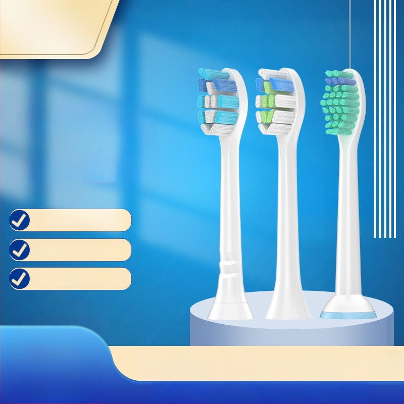 Заместваща глава за електрическа четка Philips HX3/6/9 – ABS+POM, модел PH, 220V, 1W, вакуумна опаковка C-606 диамантен тип